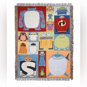 Disney Pixar Character Throw Blanket